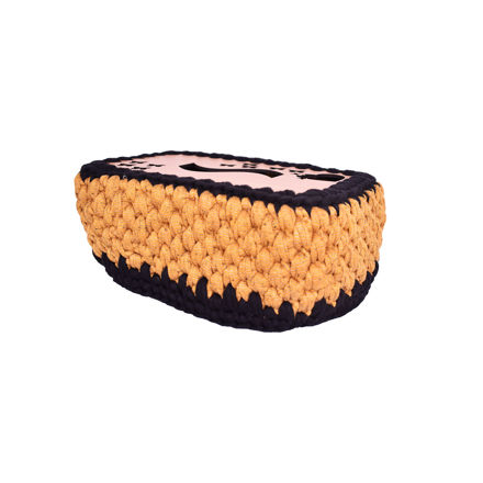 Picture of Bonita Handmade Tissue Box 27×18 cm - Black & Beige