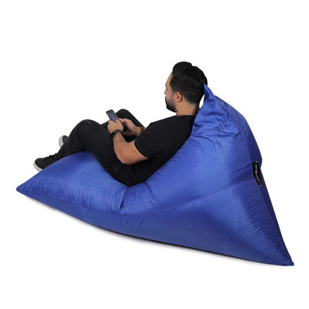 Picture of Cone PVC Beanbag by Bean2go - Navy Bluemodel:  BGW028NB