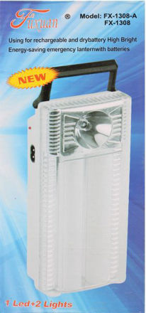 Picture of FUXUAM LED Emergency Light + 2 Bulbs
