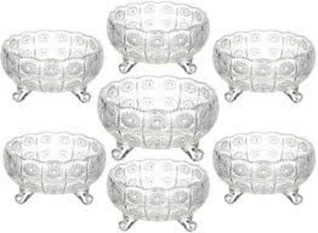 Picture of 7-Piece Rattan Leg Set Clear 1869 Dnata