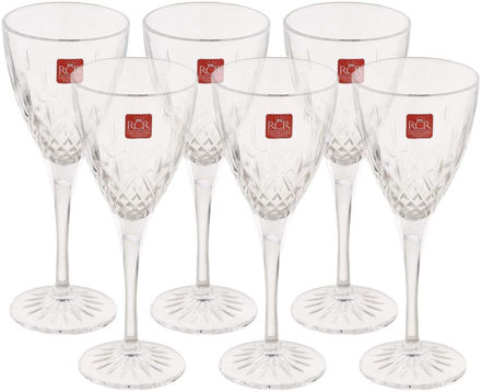 Picture of RCR Tosca Crystal Cup Set, 6 Pieces - 180 ml - Clear