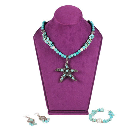 Picture of Fayrouz necklace assortment in the shape of a star