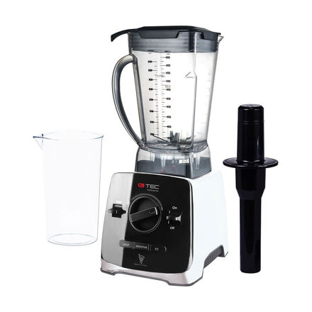 Picture of GTHEC Volcano Professional Blender with Attachments, 1400 Watt, Black \ White - G017-HBS
