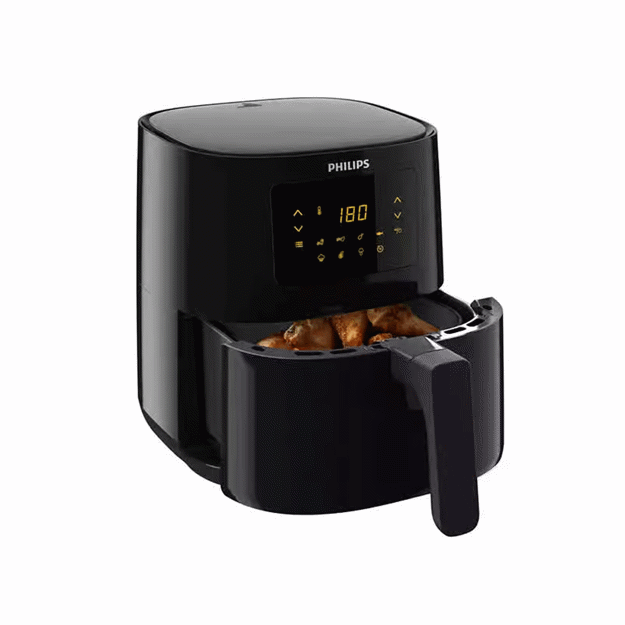 Picture of Philips 3000 Air Fryer, 4.1 Liters, Black - HD9252-91