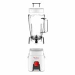 Picture of Moulinex   French  Genuine Blender with Attachments, 1.5 Liter, 500 Watt, White - LM242B25