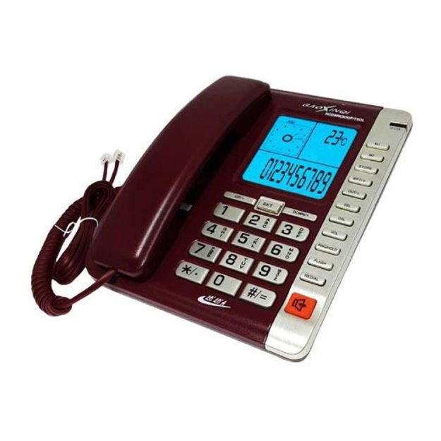 Picture of Landline phone Gaoxinqi 305 speaker display screen