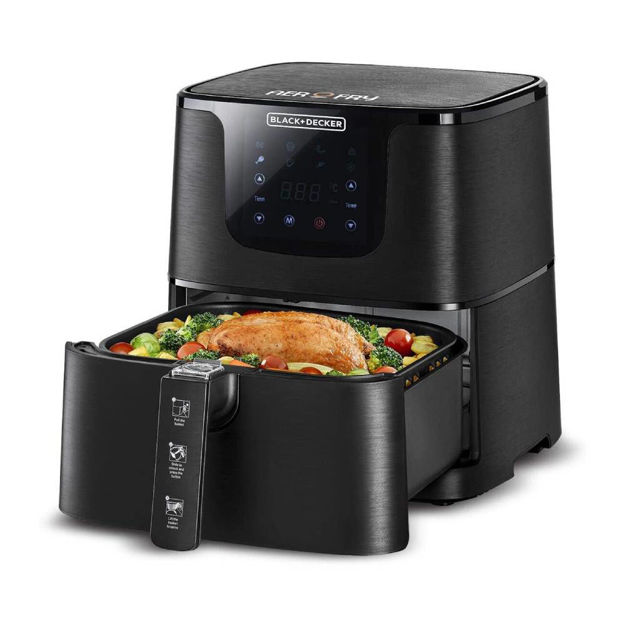 Picture of Black + Decker Air Fryer, 4.3 Liters, Black - AF700-B5