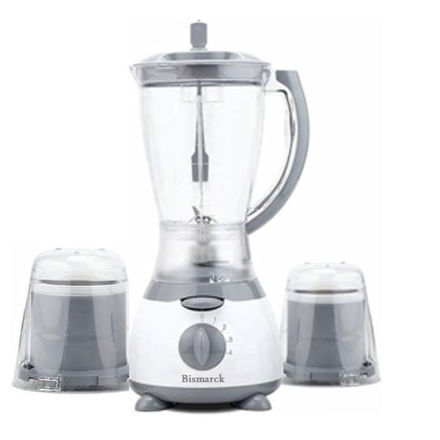 Picture of Bismarck 3 in 1 Blender B-M4040, 400 Watt , 2 Mills , White/Silver